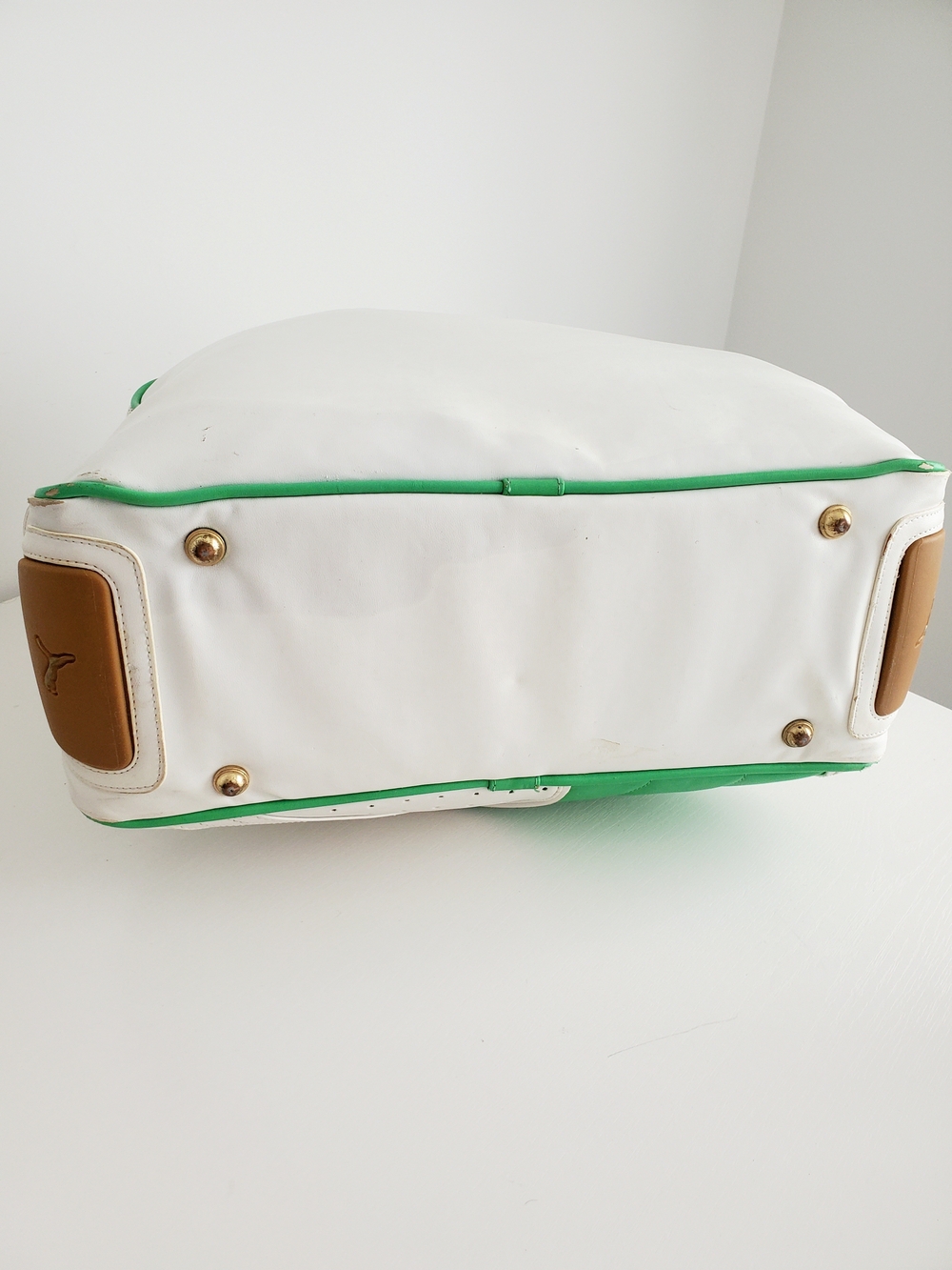 PUMA White & Green Women's Gym Bag - Picture 5 of 11